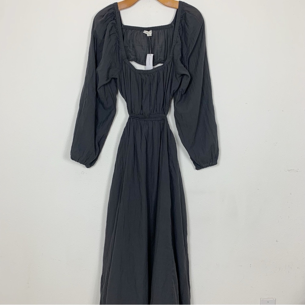 American Eagle Outfitters Black Maxi Dress